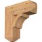 Ekena Millwork Legacy Craftsman Smooth Bracket, Western Red Cedar, 5 1/2"W x 18"D x 18"H BKT06X18X18LEC04SWR - alternate 1